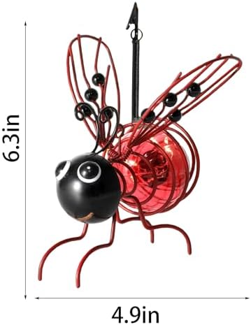 Bee Solar Outdoor Lights for Festivals Garden Decor Birthday Gifts for Grandma Mom Women Girl - Image 2