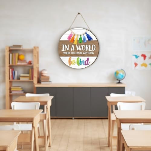Boao 12 Inch Classroom Teacher Door Sign, Boho 3D Classroom Decoration - Image 5