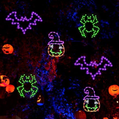 Halloween Window Lights, 3 Pack LED Waterproof Timer Indoor Decor - Image 4