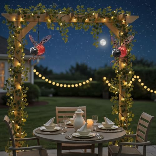 Bee Solar Outdoor Lights for Festivals Garden Decor Birthday Gifts for Grandma Mom Women Girl - Image 5