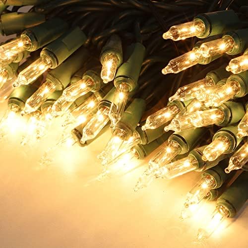Christmas Lights, 150 Count 29 FT Christmas Mini String Lights, Green Wire Fairy Light, 120V UL Certified Connectable Xmas Tree Light for Patio, Holiday, Party, Outdoor Indoor Decoration, Warm White - Image 2