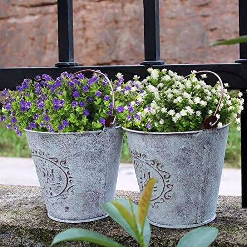 RECUTMS 12 Bundles Artificial Outdoor Plants,Artificial Greenery for Flower - Image 5