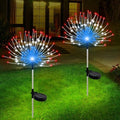 Slyuexu Solar Garden Lights Outdoor Waterproof, 2 Pack 120 LED Multicolor by Slyuexu