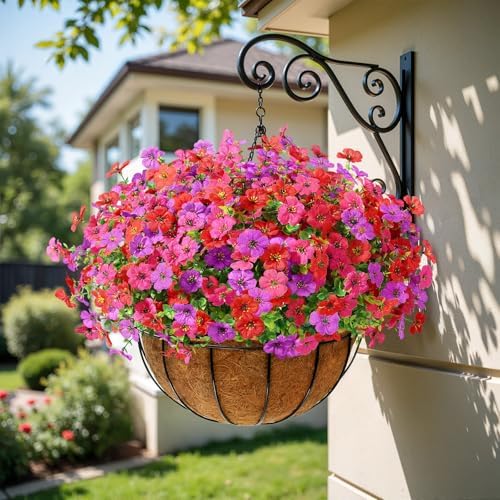 Alupssuc 48 Bundles Artificial Daisy Flowers UV Resistant for Outdoor Decor - Image 6