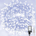 180FT 500LED Extra-Long String Lights Indoor Outdoor Clear Wire, Cold White Christmas String Lights, Plug in Twinkle Fairy Light With Timer and Memory For Wedding Patio Tree Yard Christmas Decorations by KAQ
