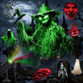 12-in-1 Halloween Projector Lights Outdoor with 3D Dynamic Breathing Effect by Unknown