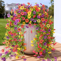 Hommyea Artificial Fake Fall Flowers Plants for Outdoors Mums Home Decor by HommyeaArtificialFlowers
