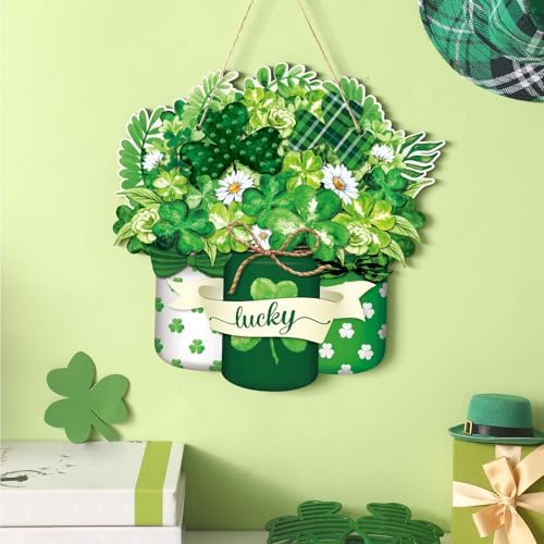 Spiareal Clover Style Fall Porch Decor, Wooden Welcome Sign - Image 2