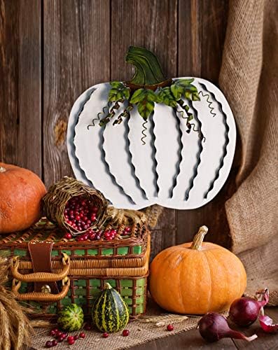 Pumpkin Garden Stake Metal Pumpkin Yard Sign Fall Decor Decorative Pumpkin - Image 2
