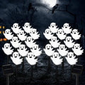 20 Pack Solar Halloween Ghost Pathway Lights, 3D Solar Lights by VOGVOG