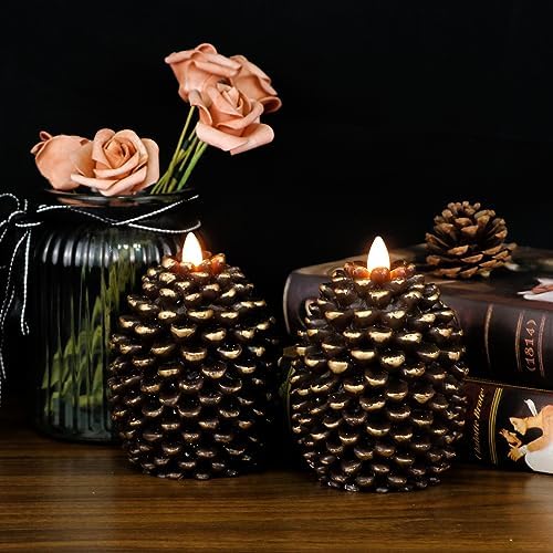 Wondise Flameless Candles with 6H Timer Battery Operated - Image 6