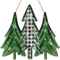 Boao Christmas Tree Door Decor Christmas Wooden Sign Door Hanger by Boao
