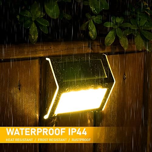 SOLPEX Solar Step Lights, 12 Pack Solar Powered, Warm White - Image 6