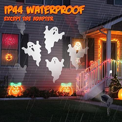 PEIDUO Halloween Projector Lights, Rotating Ghost Projector Halloween, Waterproof Outdoor Halloween Projector, Landscape, Yard, Patio, Garden, Party Decor - Image 3