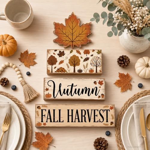 Autumn Leaves Fall Decor, Fall Decorations for Home - Image 3