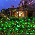 Kohlrabi Solar St Patricks Day Lights Outdoor, 2 Pack 16 LED Solar Green Firefly Lights, Waterproof Wind Swaying Light for St. Patrick's Day Irish Day Outside Yard Patio Decoration by KohlrabiDecor