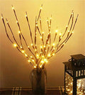 AMARS 3pcs Lighted Artificial LED Branch Lights with Timer Battery Operated Fairy Spirit Decorative Twig Tree Decorations for Home Living Room Vase Christmas (29inch, Auto 6H ON/18H Off, Warm White) by AMARS