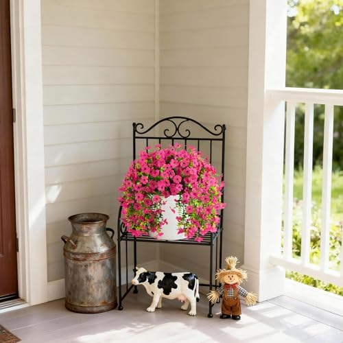 Artificial Faux Flowers Plants for Outdoor UV Resistant Summer Decoration - Image 3