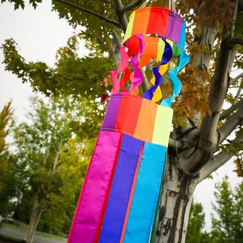 In the Breeze Rainbow Twistair Windsock, 40-Inch - Image 3