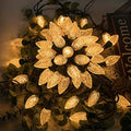 AWQ 50LED 49FT C9 Christmas String Lights Plug in Fairy Twinkle Warm White by AWQ