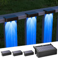 VOLISUN Solar Deck Lights 4 Pack, Color Changing LED Large Size Lamp by VOLISUN