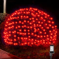 BlcTec Outdoor Christmas Lights 200 LED 8.4ft x 5.2ft Christmas Net Lights with 8 Modes, UL Certified, Timer, Connectable, Waterproof for Trees, Bushes, Shrub, Yard Outdoor Holiday Decorations, Red by BlcTec