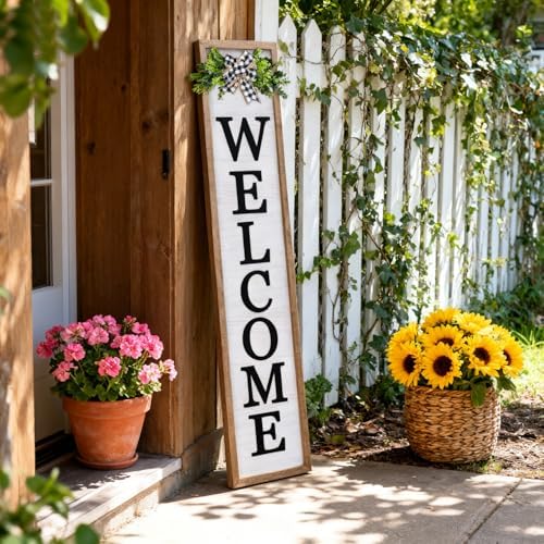 3D Outdoor Welcome Sign, 45"X9", Wood - Image 5