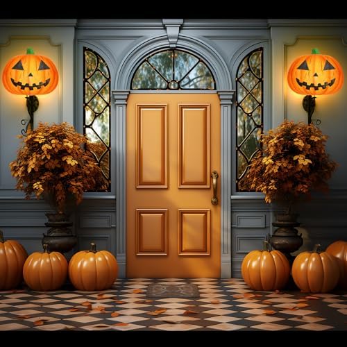 Aurelema 2 Pcs Halloween Porch Light Cover, Pumpkin - Image 5