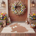 Tinideya 2 23.6 X 35.4 Inches Rabbit Brown and White by Tinideya