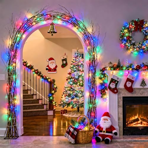 JMEXSUSS Connectable 91.5ft 250 LED Multicolor Christmas Lights Indoor - Image 5