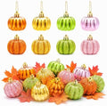 24PCS Fall Ornaments for Tree Pumpkins Decorations Thanksgiving Decor by Unknown