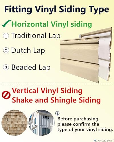 NACETURE Vinyl Siding Hooks Hanger Siding Clip for Hanging, 30 Pack - Image 3