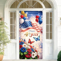 Front Door Covers Decorative Independence Day Design Door Curtain 70.8 x 35.4 Inch for Porch Outdoor Indoor Home Decor by AOHMPT
