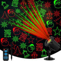 Christmas Projector Lights Outdoor, Waterproof Christmas Laser Projector Lights with Remote, Christmas Spotlight Decorations for Party Yard Garden Outdoor Indoor, SE369 by Yokgrass