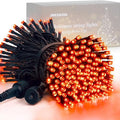 JMEXSUSS 200LED Halloween Lights Outdoor, 66ft Orange String Lights Plug in by JMEXSUSS