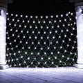 LED Net Lights Mesh Lights, 240LED Timer Tree Warp Fairy Lights Outdoor Hanging String Light for Christmas, Halloween, Garden, Walkway, Bushes Decor-9.8ft x 6.6ft(White) by Vicila