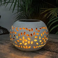 Solar Lanterns Outdoor Waterproof, Flickering Flame Solar Table Lantern by pearlstar