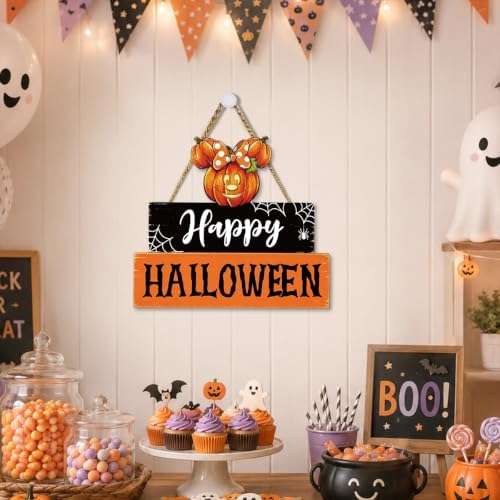 Happy Halloween Decorations for Home Halloween Door Decor for Office - Image 4