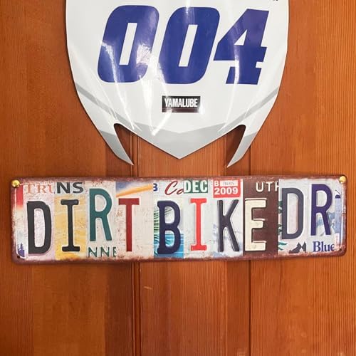 Vintage Mary Jane Lane Metal Tin Signs Wall Decor - Image 5