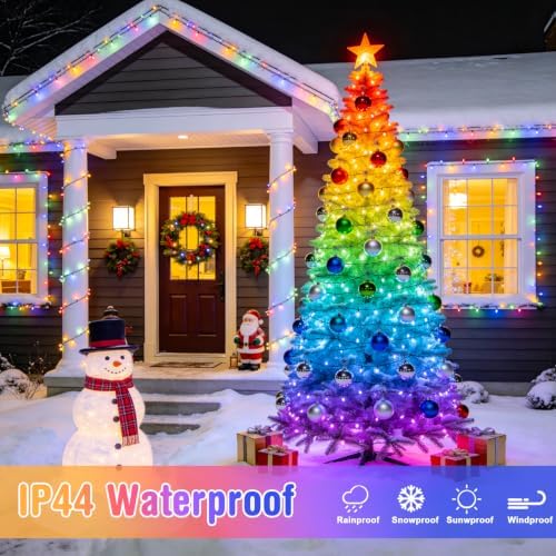JMEXSUSS 250 LED Smart Color Changing Halloween Lights, RGB String Lights - Image 5