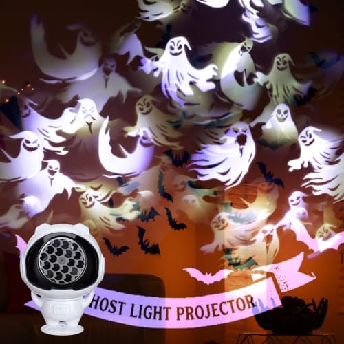 Halloween Projector Light Ghost Projector with 7 Spooky Patterns - Image 4