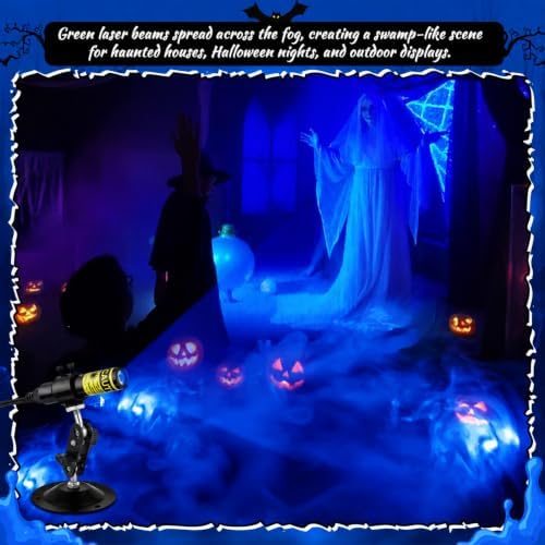 Blue Laser Line Projector for Halloween Swamp Party Decoration - Image 7