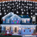 1332 LED 132FT Christmas Lights,296 Drops Icicle Lights with 12 Modes by XIKENGSHQ