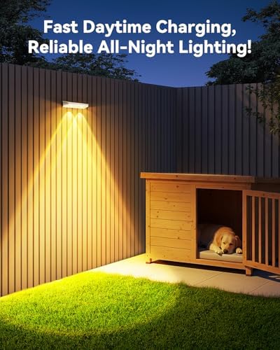 Fence Lights Solar Powered 20 Pack, 7 Fixed Colors & Color Changing Solar Fence Lights Outdoor, IP65 Waterproof Backyard Decoration for Patio, Deck, Pool, Step - Image 4
