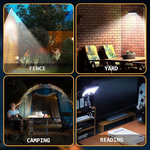 Clip-On Solar Light, Motion Sensor Outdoor Light, 1 Pack - Image 7