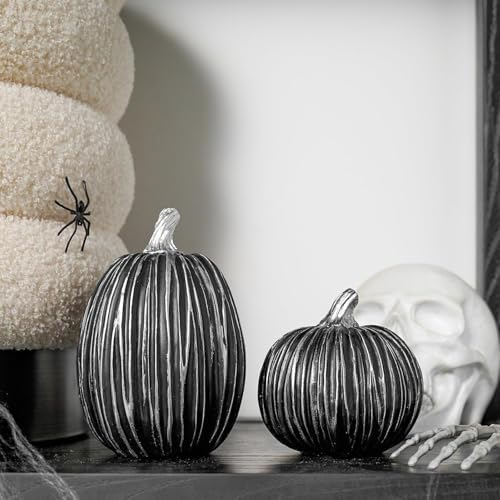 DN DECONATION Pumpkin Decorations for Fall and Halloween Indoor Home Decor - Image 2