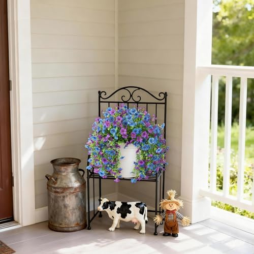Artificial Faux Flowers Plants for Outdoor UV Resistant Summer Decoration - Image 5