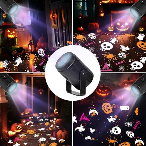 Halloween Projector Lights Outdoor/Indoor, Led Lights Projector Waterproof for Holiday Decorations, Holiday Projector for Halloween Party - Image 3