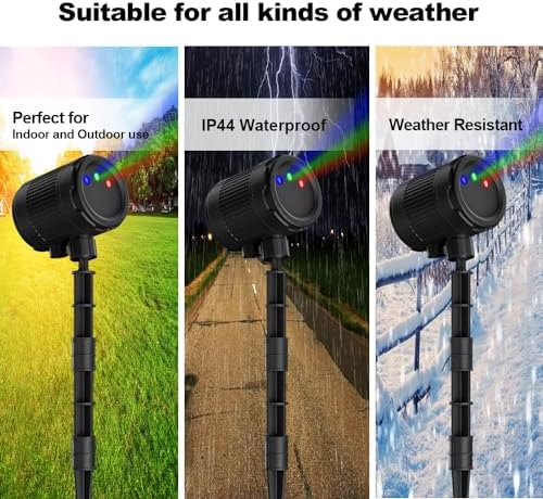 Laser Christmas Projector Lights Outdoor, Firefly Light Show for Trees - Image 3