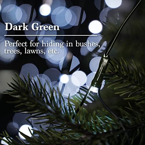 JMEXSUSS 360 LED Christmas Net Lights, White, 12ft x 5ft - Image 6